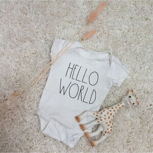 Rae Dunn Baby Newborn Outfit Under Shirt Onesie